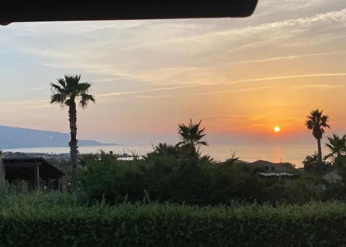 Amazing Sunset With Swimming Pool